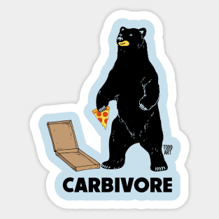 carbivore Sticker